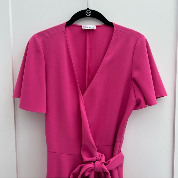 RED Valentino Pink Tie Waist Dress - Picture 6 of 11